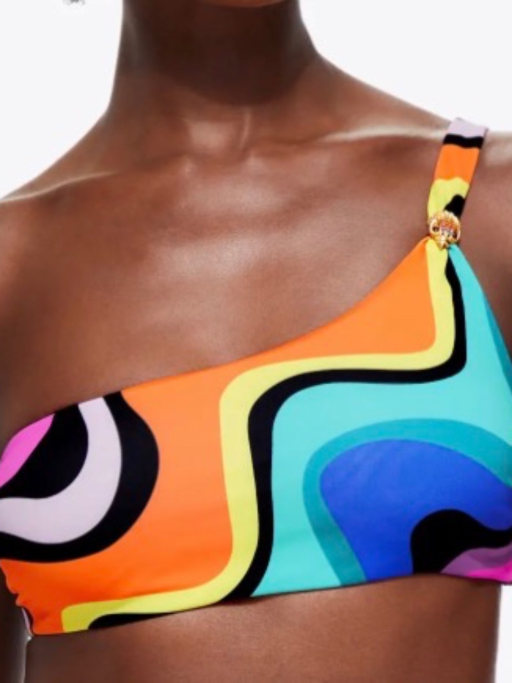 Kurt Geiger Multicolored Bikini Top